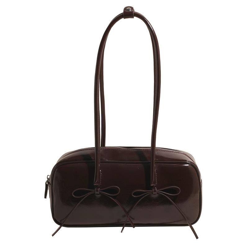 

Bow underarm bag women s versatile high-end fashion shoulder bag spring and summer new handbag