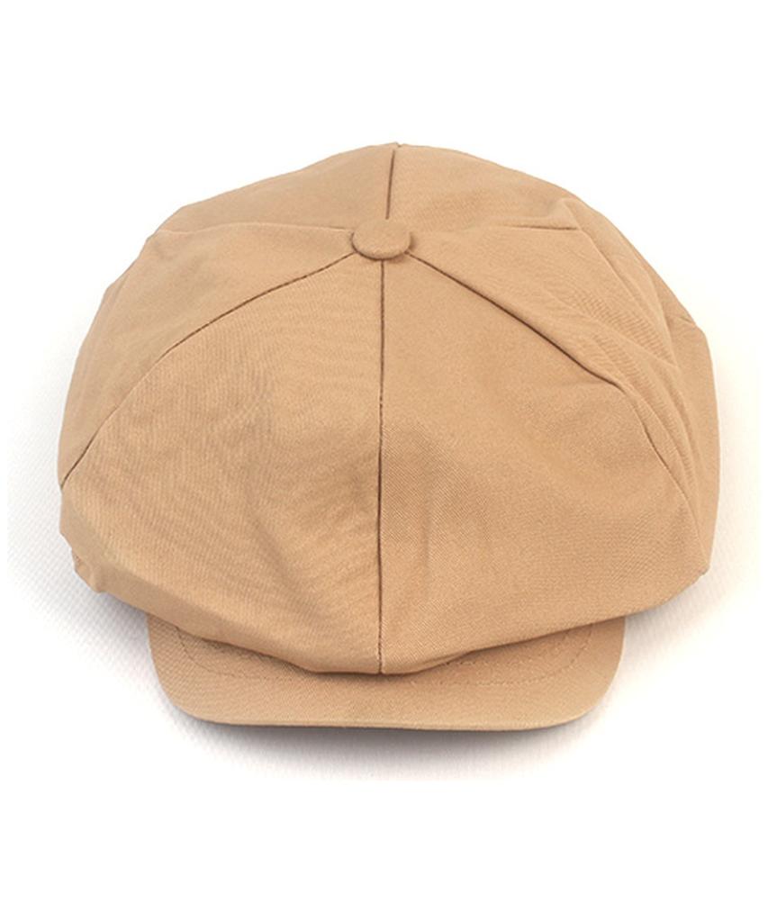 Yunibeosyeolkemiseuteuli Ct Beige Loose Fit Newsboycap