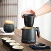 Portable travel tea set, small set, portable outdoor camping, express customer cup, one pot, four cups, teapot business gift.