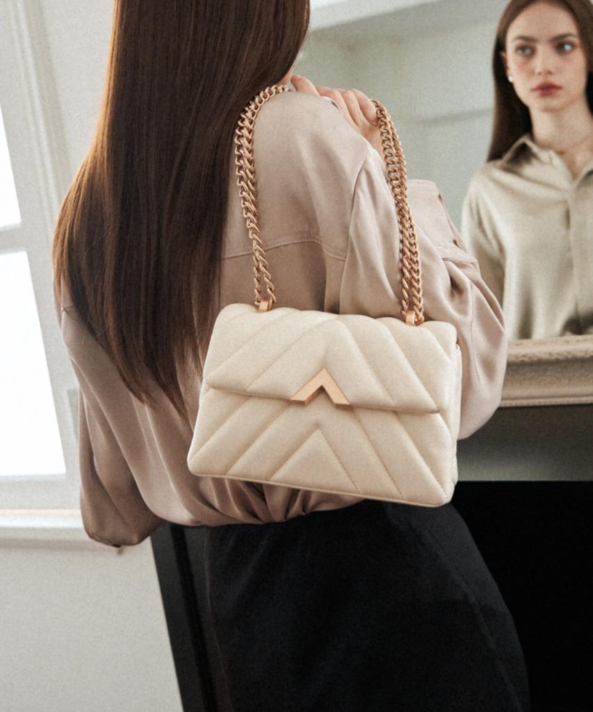Valluat Anne Bag_White Beige