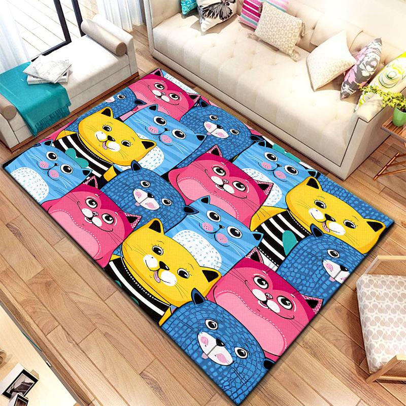 Купить Большой ковер с рисунком животных, ковер для гостиной, спальни ...