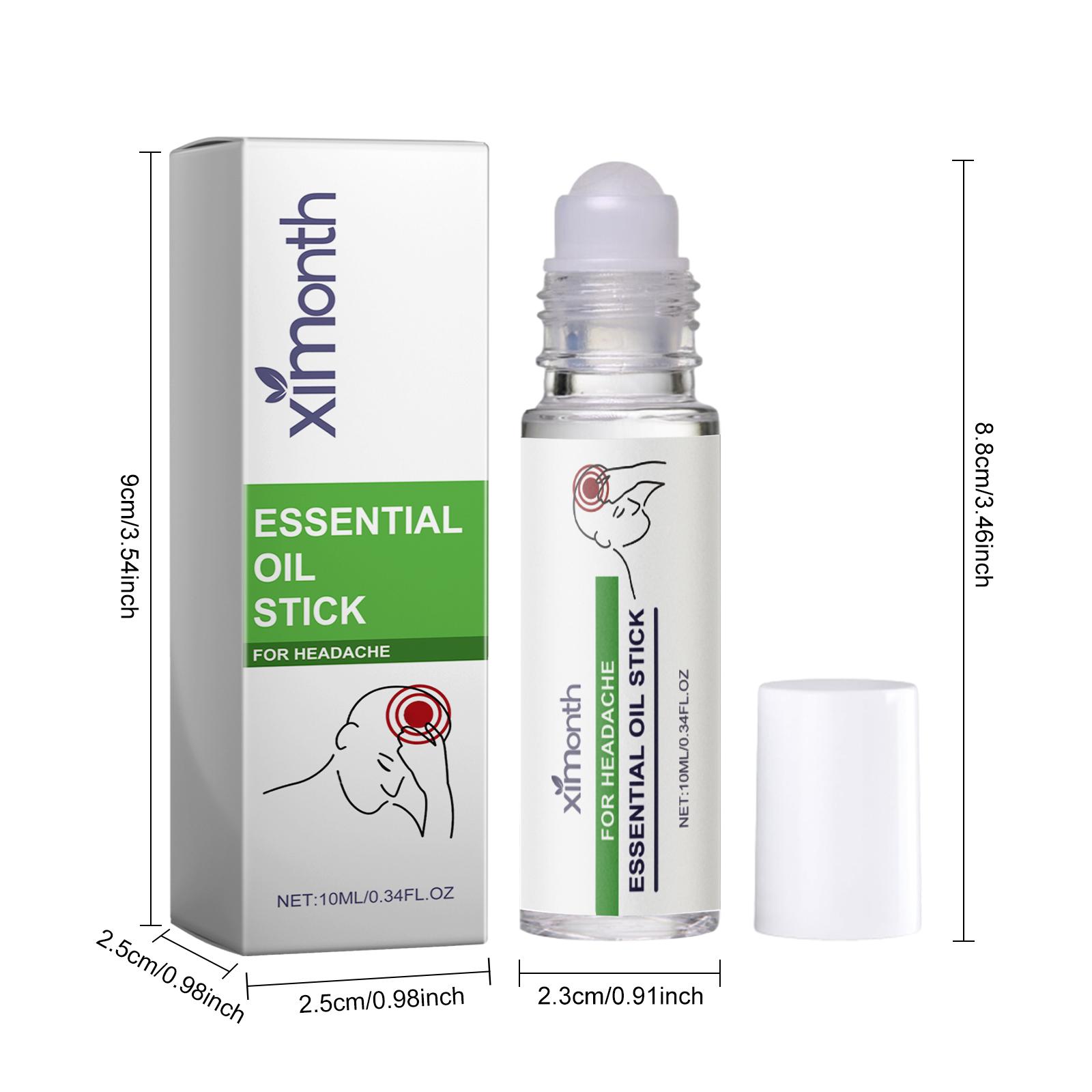 Сыворотка-ролик для кожи головы, Нежный акупрессурный массаж для головы, Портативный жидкий ролик для ухода за телом 10ml