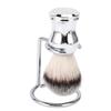 Beard Shaving Brush with Stand Man Beard Kit Synthetic Hair Shaving Brush with Holder Stand Rack