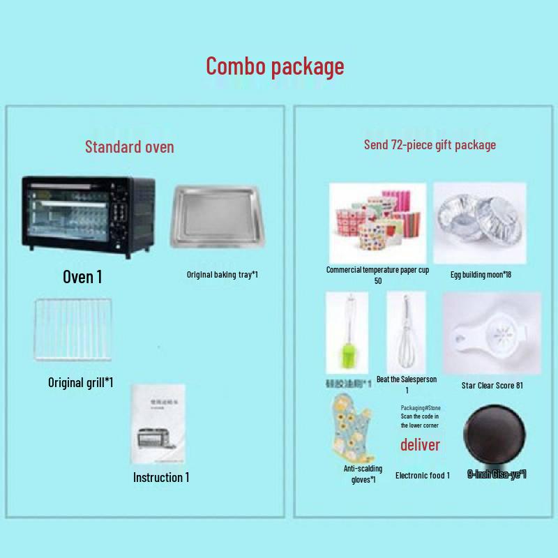 Compact Multifunctional Microwave & Electric Oven for Baking, Steaming, and Breakfast Prep