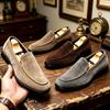 Leather Shoes Men's Retro Business One-pedal Men's Shoes Men's Shoes