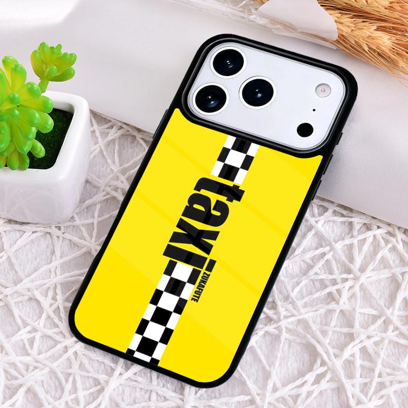 NYC Yellow Taxi Cabs Shockproof Phone Case for iPhone 17 Air 16e 15 11 12 14 13 Pro Max Cover Coque