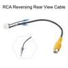 10 Pin Rear-View Backup Camera Cable Adaptor For RCA For Car Stereo Radio DVD Radio Monitor Cable-Connector Car-Accessoies