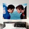 Retro Tv Pop Culture Wall Tapestry Polyester Vintage Art Decor Bedroom Garage Enhance Spatial Aesthetics Without Flagpole