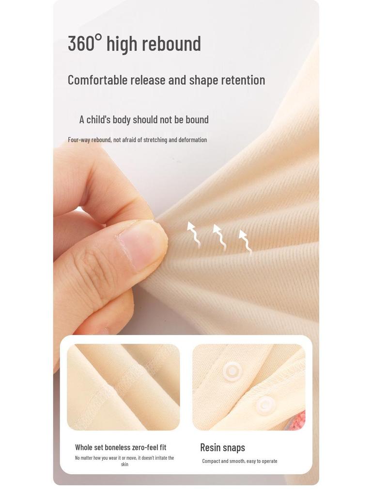 De Jong Warm Open-Top Newborn Autumn PJs Base Layer for Boys & Girls