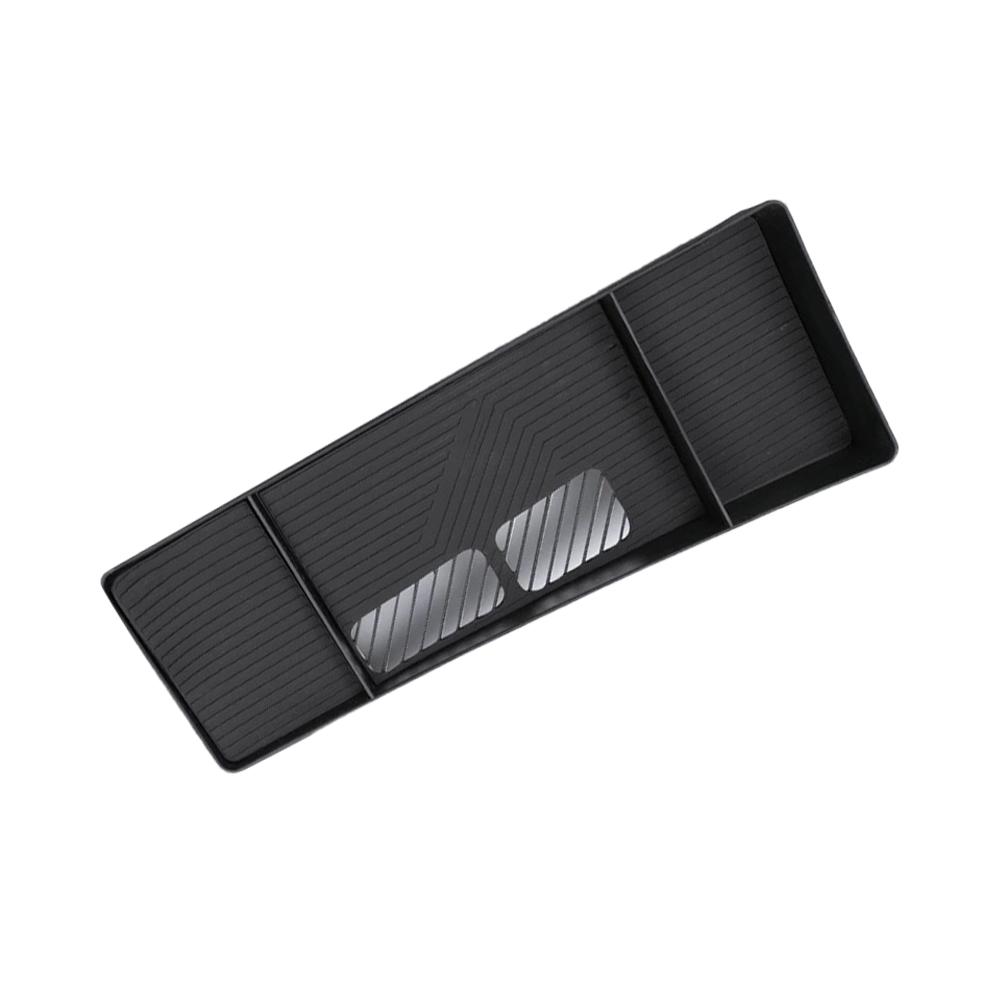 For 2025 2026 BMW X3 G45 Accessories Flannel ABS Storage Box Behind the Screen Car Armrest Box Storage Box