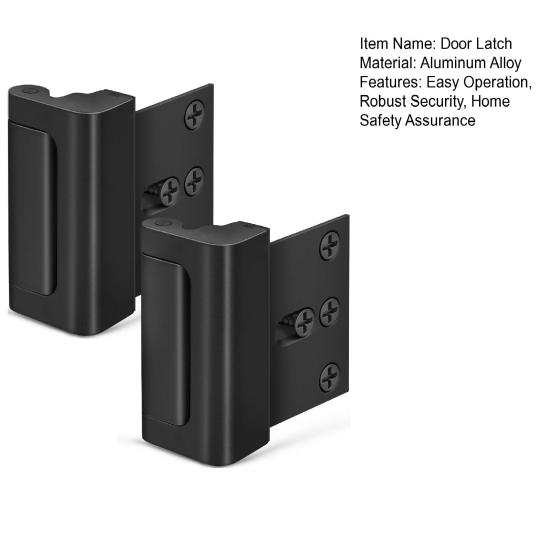 2Pcs/Set Child Safety Door Locks Home Security Child Protection Heavy-duty Door Latch for Elderly Safety