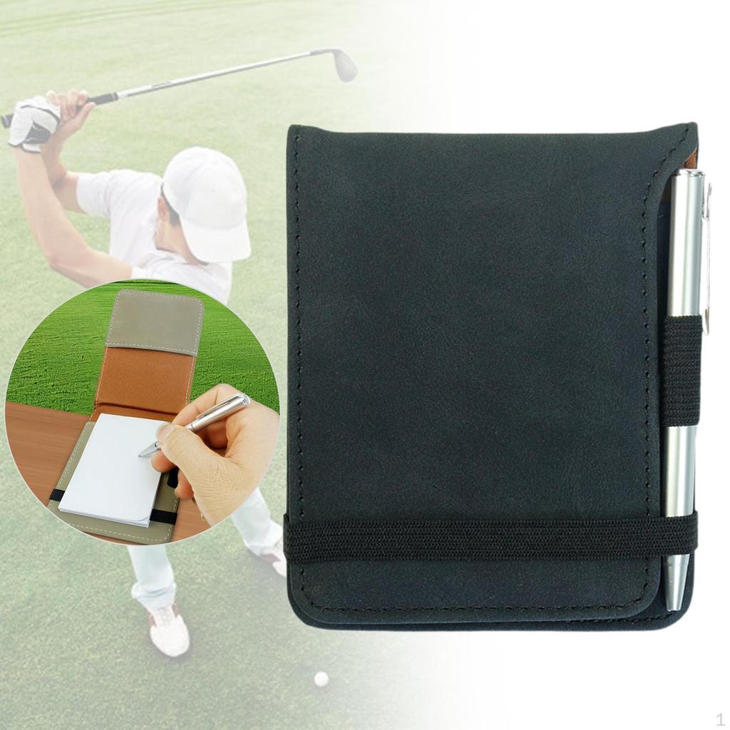 Golf Scorecard Holder for Club Bag with Yardage Book And Scoring Supplies