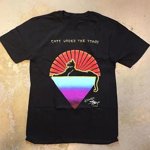 Jerry Garcia Band Cats Under The Stars T Shirt Full Size S-5XL XS