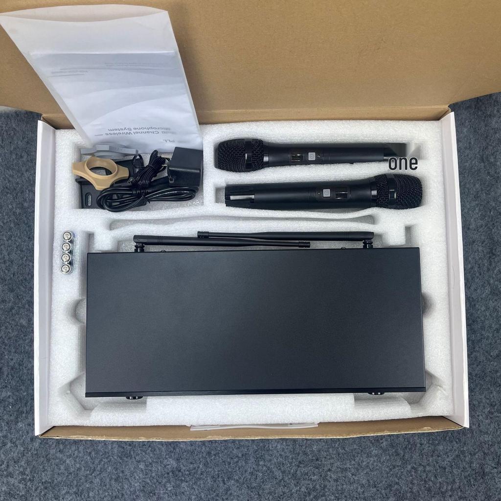 U2 Dual Wireless Lavalier Microphone for KTV & Home Use