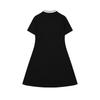 FILA Polo Pompido Center Collaboration Knitted Polo Dress Women Dresses Black F11W438307FBK