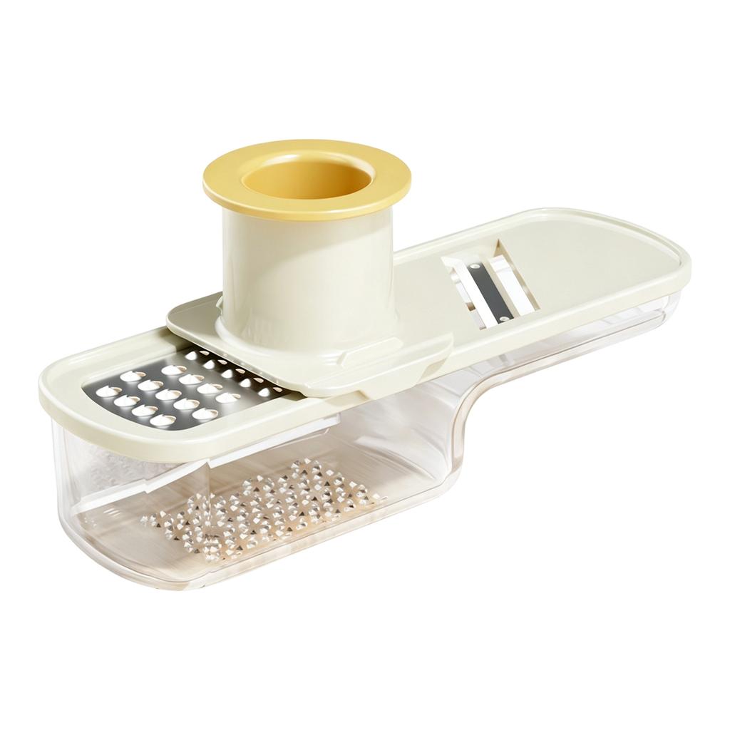 Multifunctional 3 In 1 Garlic Press Garlic Mincer Garlic Peeler Garlic Masher Kitchen Tool with Container for Easy Garlic Preparation