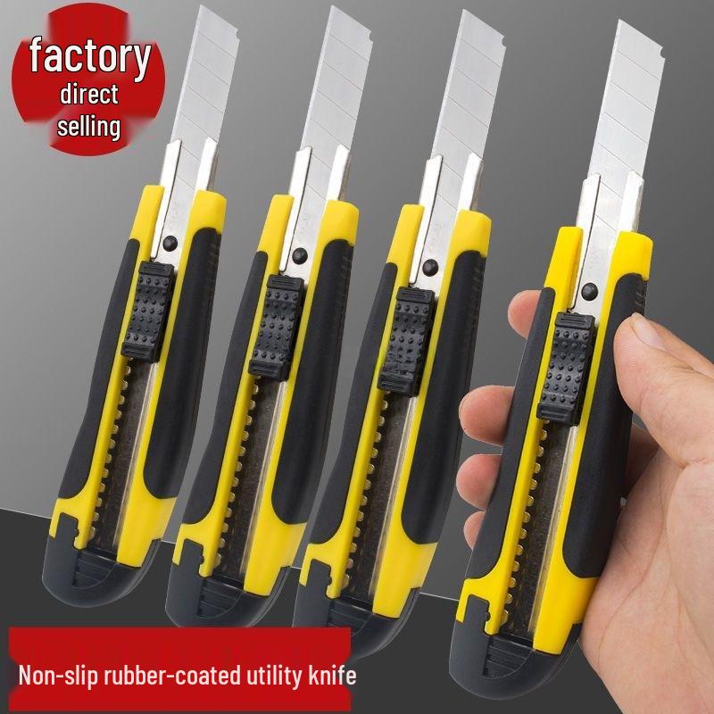 Cardboard Cutter Utility Knife with Replaceable Blade for Wallpaper, Hardware, Engraving, and Unboxing.