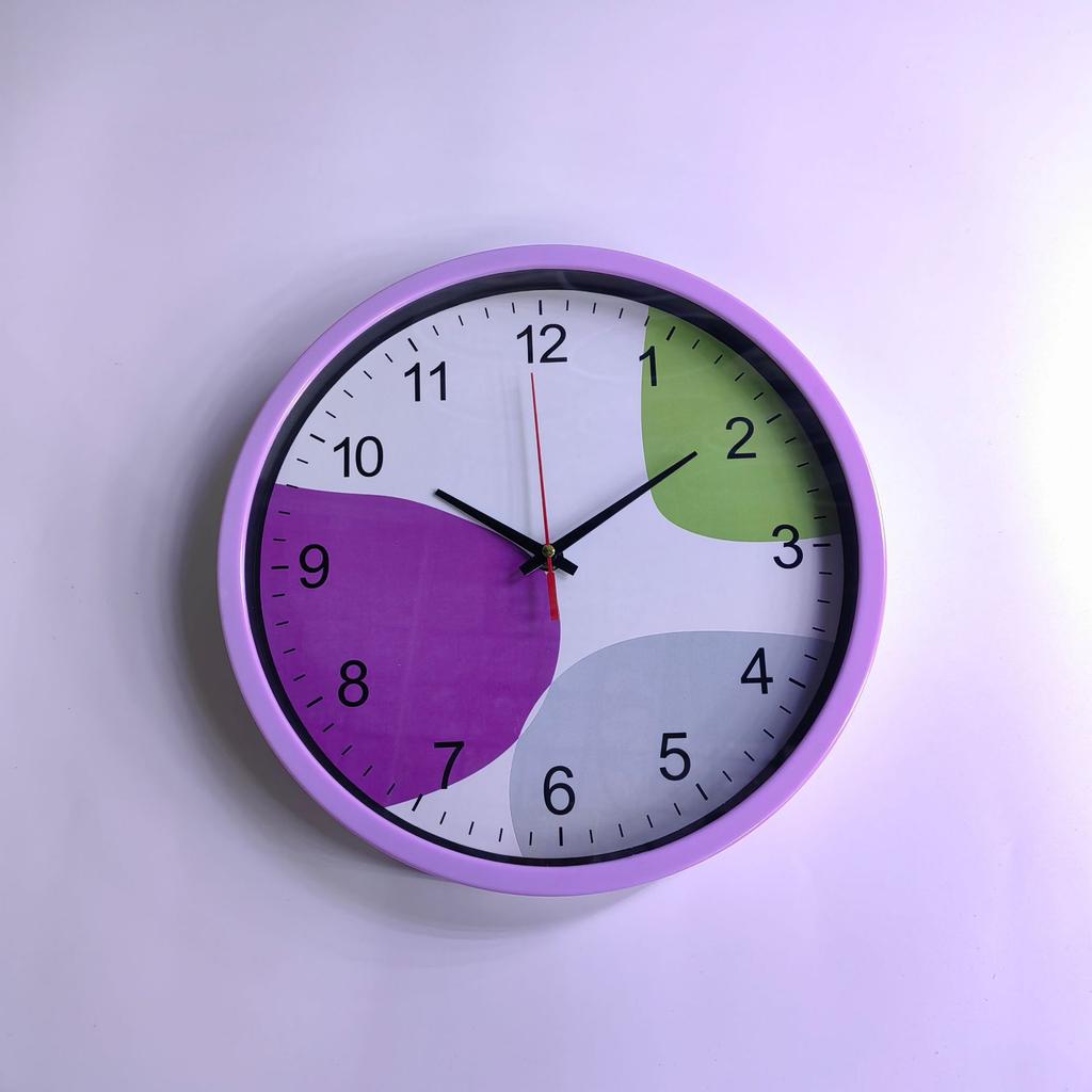 12-inch 30CM Minimalist Clock Living Room Clock Modern Simple Creative Watch Wall Hanging Bedroom Clock