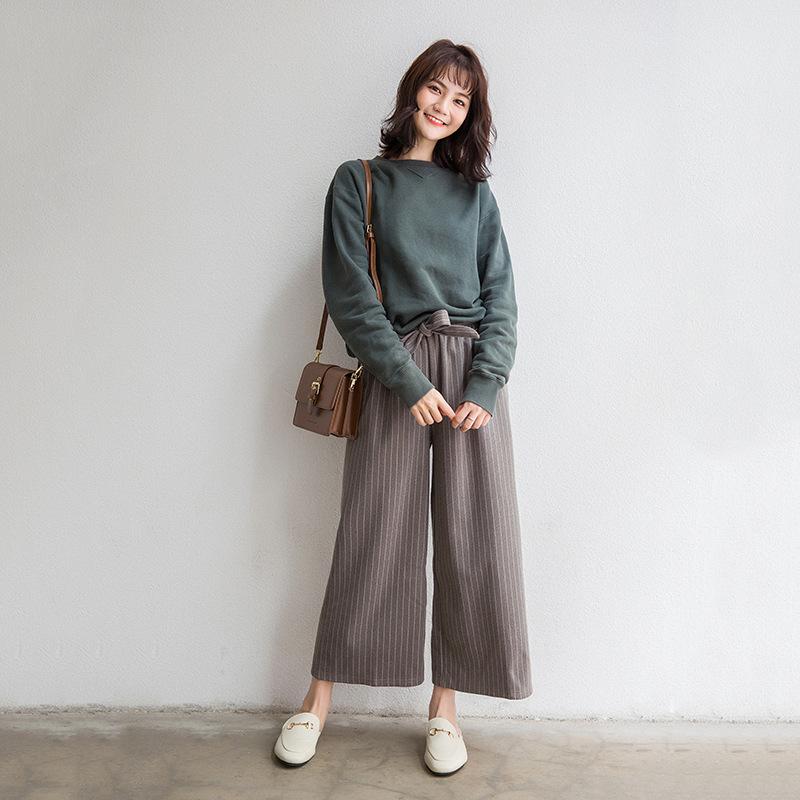 

Брюки прямого кроя с высокой талией и костюмом Drop-off 2XL хаки