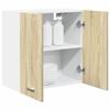 VidaXL Wall-mounted Cabinet "Lyon" Sonoma Oak 60 X 31 X 60 Cm Engineered Wood 849620