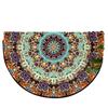 Home Semi Circle Carpet Home Door Decoration Floor Mat Kitchen and Bathroom Floor Mat