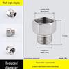 Four-Way Stainless Steel Inner and Outer Thread Elbow Reducer for Water Pipes