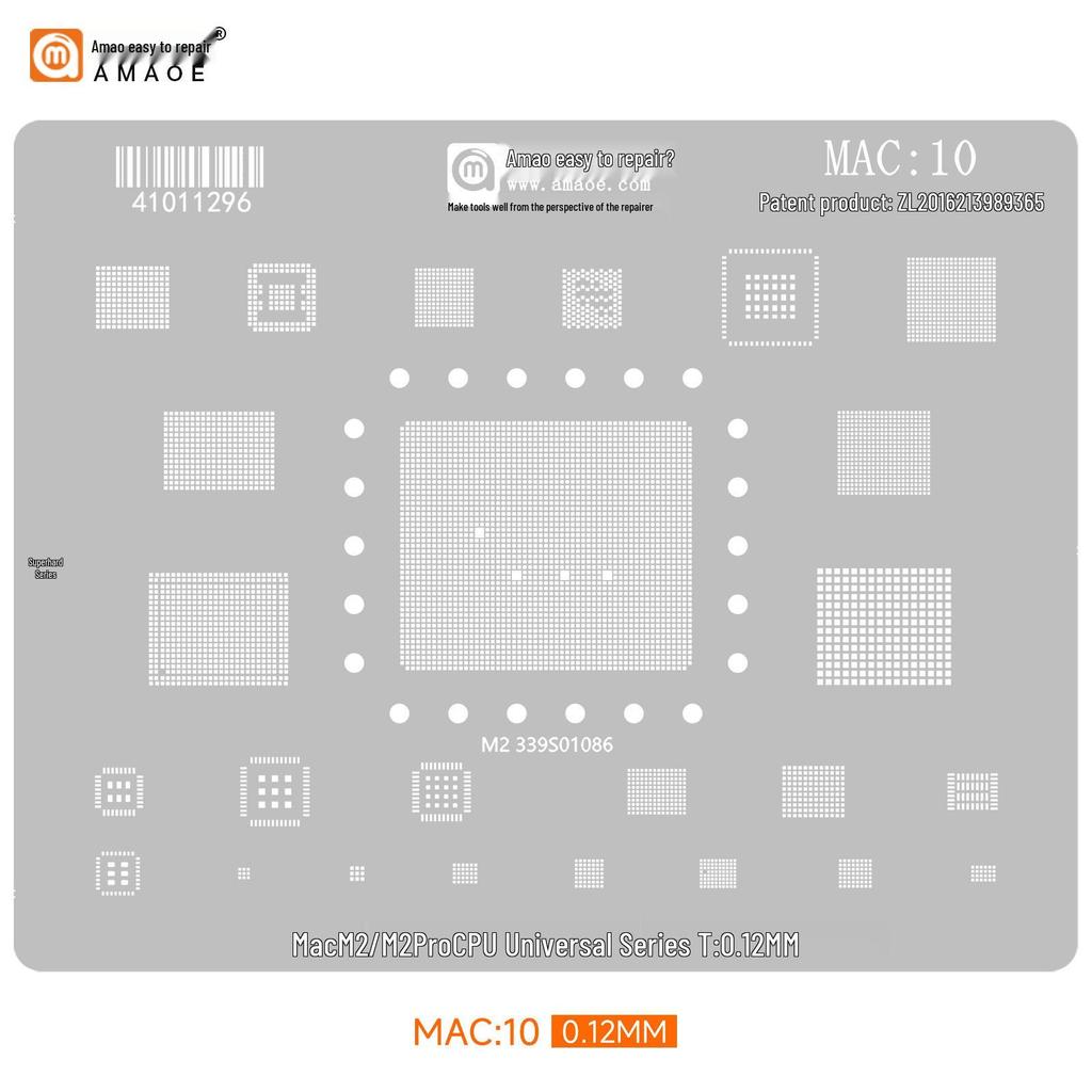Apple MacBook Serie/MAC Laptop Upgrade-Kit mit Lötpasten-Schablone