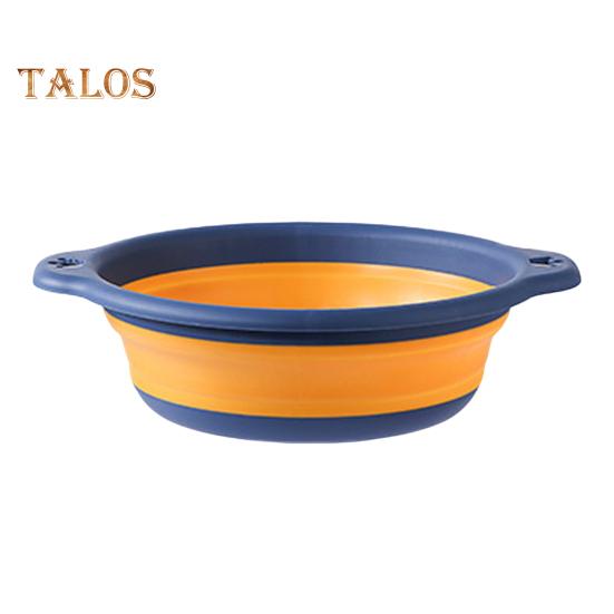 Tvättställ Stor kapacitet hängande plasthål Utomhuscamping Bärbar hopfällbar tvättställ Hushållsartiklar