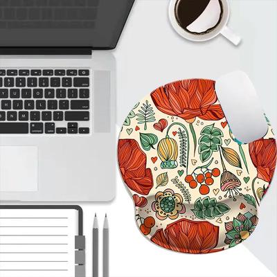 Marble Mouse Pads with Wrist Support,Ergonomic Mouse Pad for Men Women Wrist Rest Mouse Pad for Laptop Computers Mousepad
