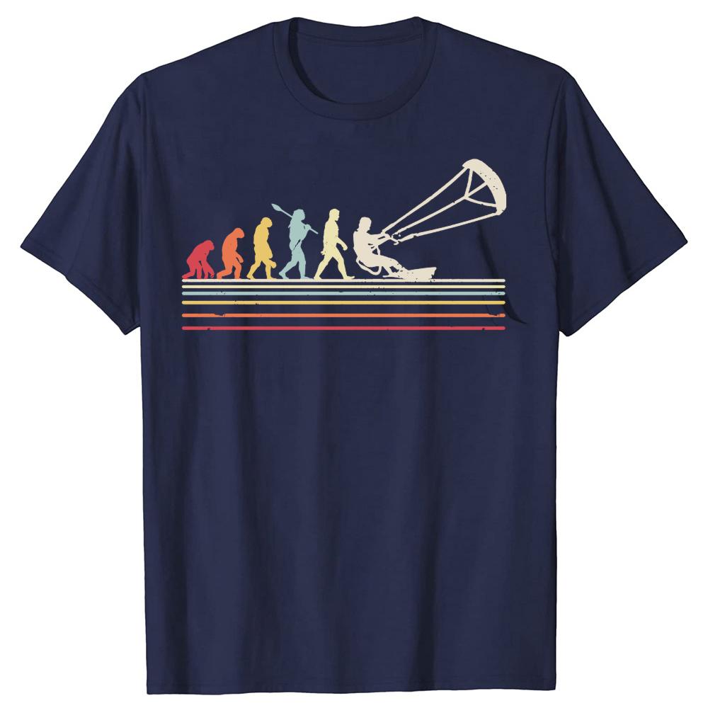 Funny Kitesurf T Shirt Kite Surfing Evolution Kite Boarding 3D Printed T Shirt Cotton Man Top TShirts 3D Printed Hot Sale