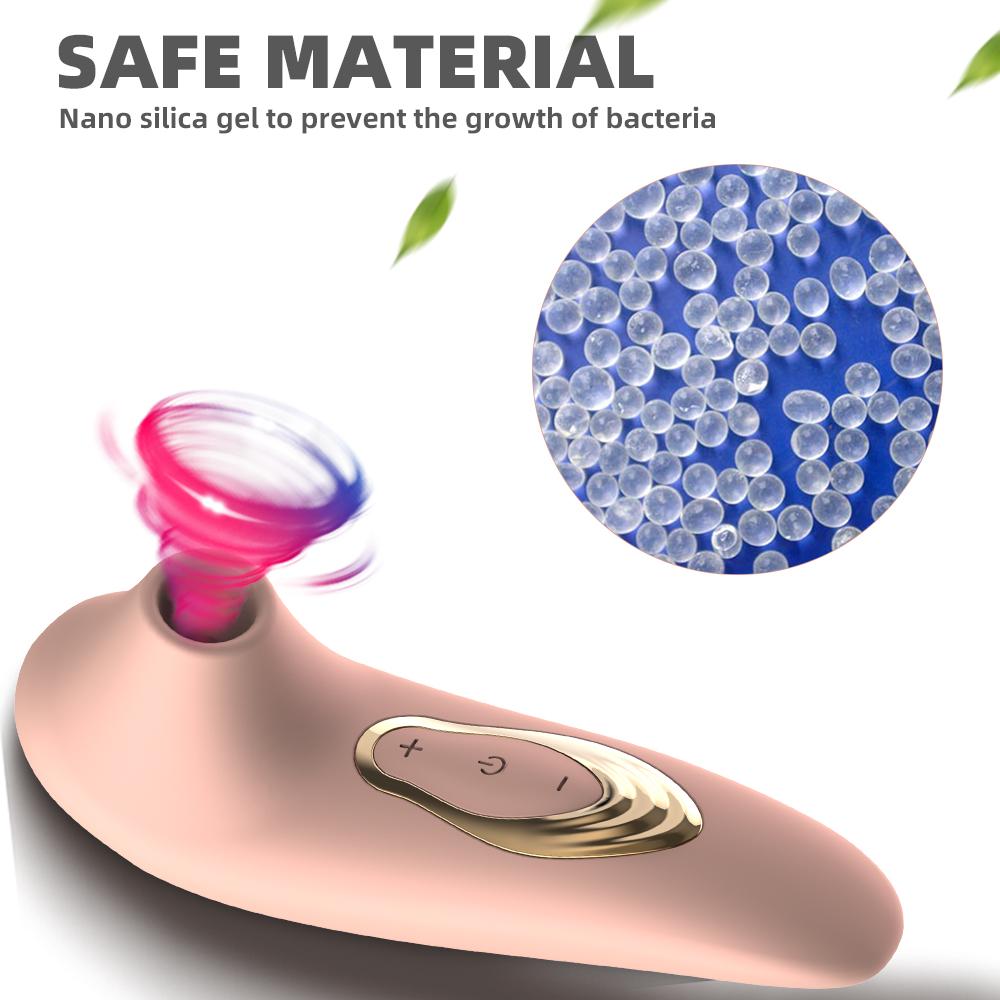 Sucker Mini Clitoris Vibrator For Women Female Powerful Clit Sucking Stimulator Clitoral Vibration Adult Products Sex Toys