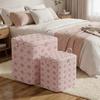 Cherry Blossom Pattern Clothes Quilt Storage Bag Non-woven Fabric Quilt Sorting Bag  Dormitory