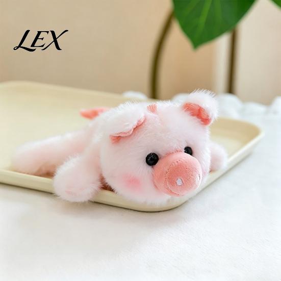 Soft Stuffed Animal Decor Cute Plush Refrigerator Magnets, Fridge Magnet, Adorable Duck Funny Lying Magnet Cat Dolphin Raccoon Decor, Magnetic Toy for
