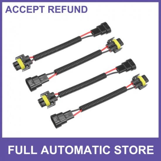 9005 9006 Male to H8 H9 H11 Female Car Extension Wire Socket