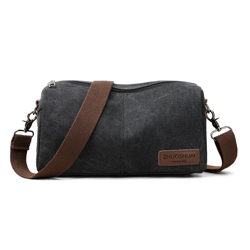 

Мужская сумка через плечо, сумка-мессенджер, повседневная, простой дизайн, прочная сумка через плечо для мужчин, сумка через плечо с ремнем чёрный