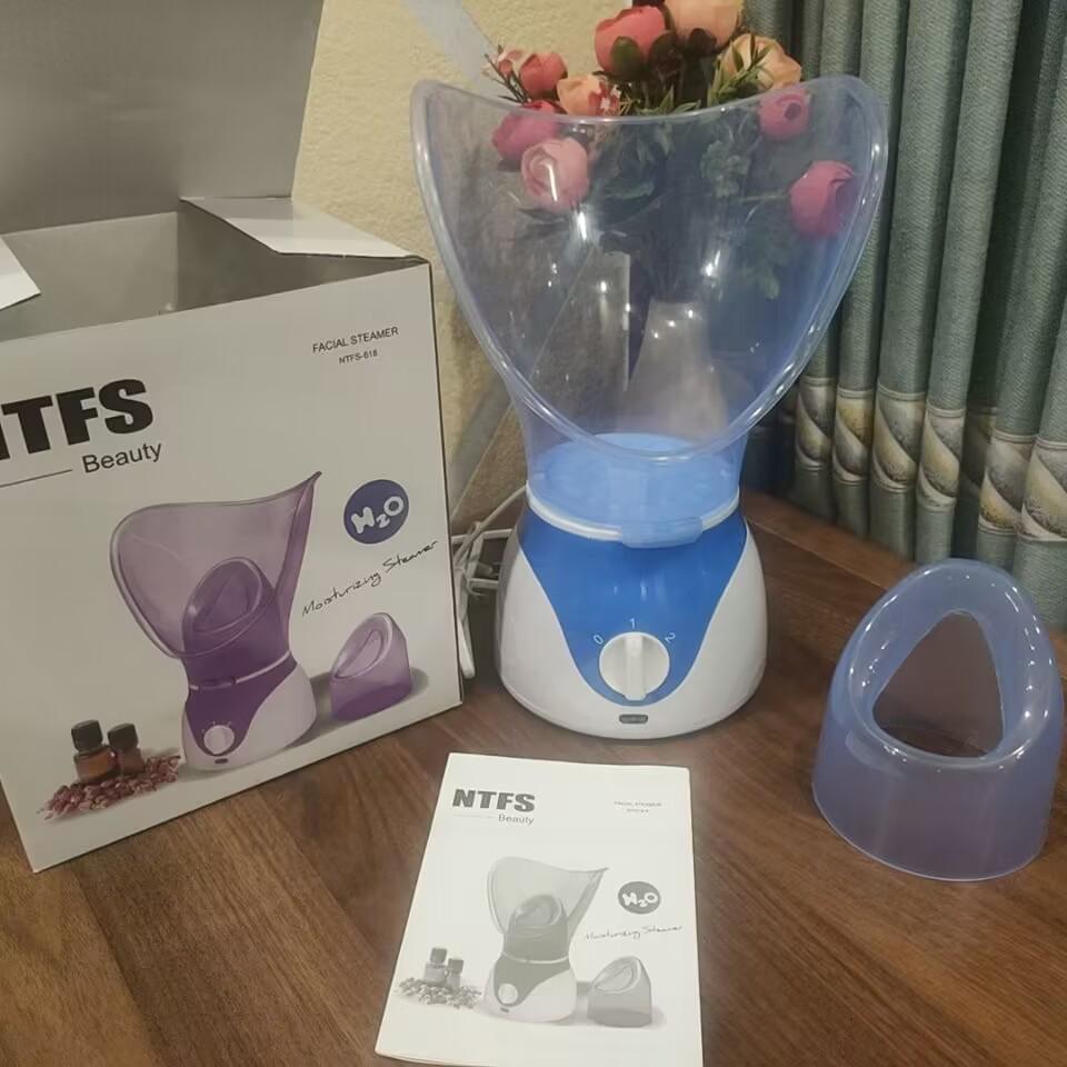 Multifunktionaler 3-in-1 Gesichtsbedampfer: Hydrierendes Schönheitsgerät & Nasenbefeuchter