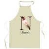 Tablier de cuisine - Natacha Lettre - Impression bretonne - Coton résistant - Imprimé en France