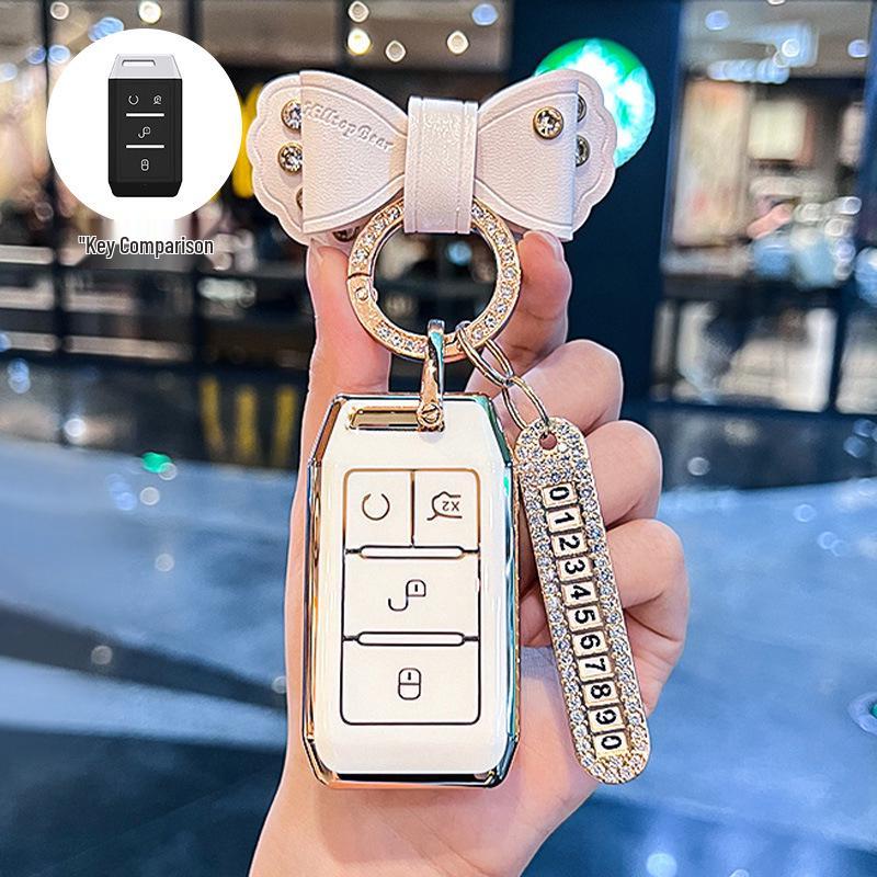 BYD Qin Fuel E1/E3, Old E2 Yuan Pro, New Energy High-End S2 Car Key Cover