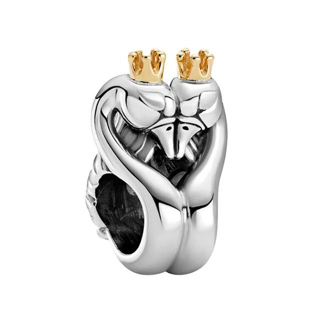 New Bear Shell Dreamcatcher Dolphin Beads Charm Dangle Fit Bracelets &Necklaces For Women Jewelry Gift Making 