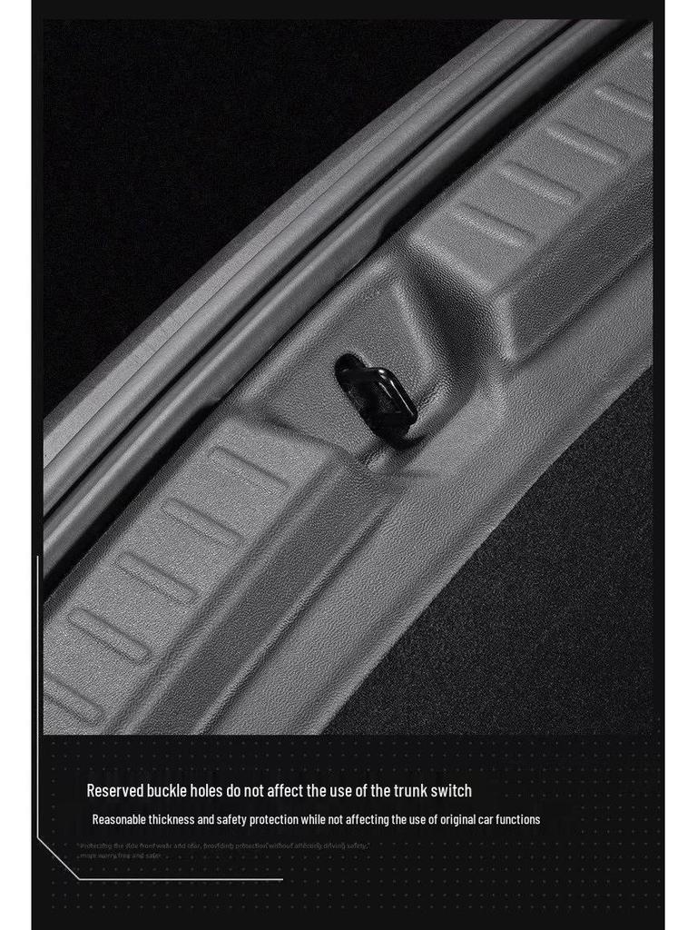 Tesla Model Y3 Trunk Sill Protector & Decorative Rear Guard Strip