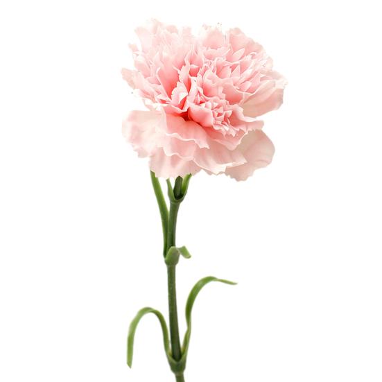 Artificial Carnation Realistic Fake Silk Flower Stem Wedding Party Indoor Outdoor Faux Flower Decoration Mother's Day Teachers' Day Gift