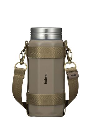 CB Japan Water Bottle Beige 340ml Direct Drinking Vacuum Insulated Stainless Steel Bottle with Exclusive Holder Octa Bottle Holms