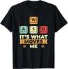 WASD Mi Muove PC Gaming Divertente Regalo per Giocatore di Computer T-Shirt Unisex