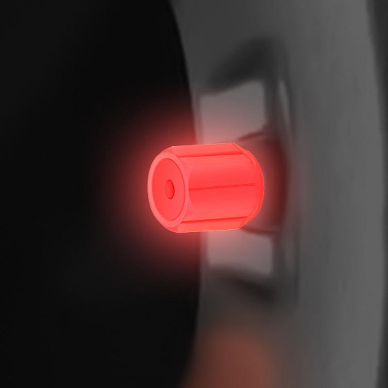 4/8/16 ks Auto Svítící Víčko Ventilku Pneumatiky Fluorescenční V Noci Svítící Motocykl Kolo Tryska Kola Víčka Ventilků Pneumatiky Automobilu Svítící Víčka