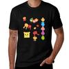 Pikuniku Bundle T-shirt Casual Quotidiana a Maniche Corte