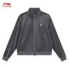 Li-Ning Women's Retro Fleece Stand Collar Cardigan