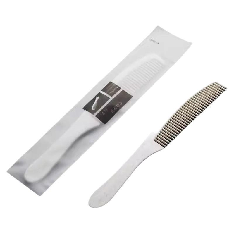 Eco-Friendly Wheat Straw Long Handle Comb for Hotels & B&Bs
