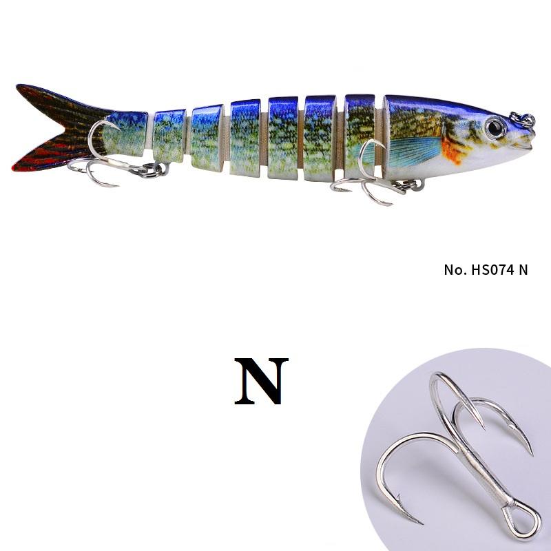 New Lure Multi Section Bait 19g Lure Plastic Bait Multi Section Fish Hard Bait