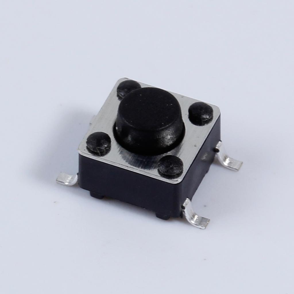 Industrial Grade 6x6mm Tactile Pushbutton Switches 4 Pin Momentary Push Button Switches Assortment for DIY Projects