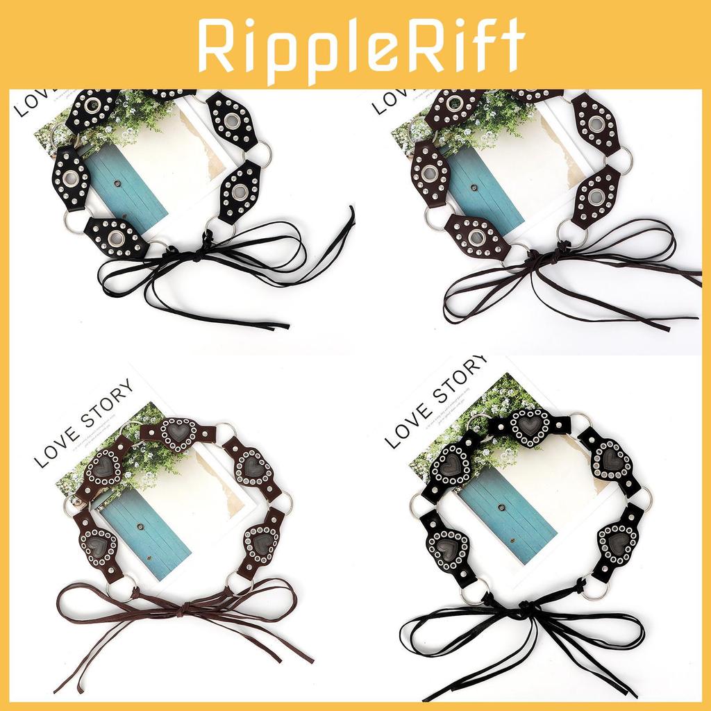 Y2k Inspired Leather Waist Belt With Metal Buckle For Fashion Accessories And Casual Wear